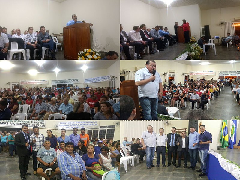 População comparece em peso em reunião com a “Frente Parlamentar do Noroeste” no município de Aripuanã-MT