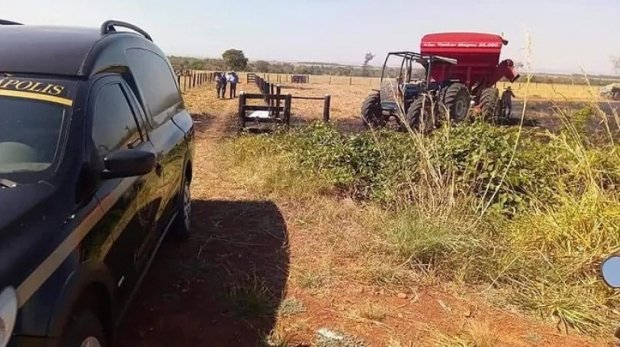 Funcionário tenta apagar fogo e morre eletrocutado em fazenda