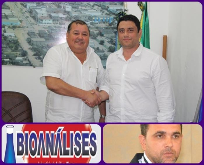 Em reunião nesta manhã com o Bioquímico o prefeito Vando decide estender laboratório ao distrito do Guariba