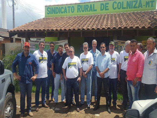 Equipe da Aprosoja visita Colniza e se reúne com membros da Frente Parlamentar do Noroeste e representantes do Sindicato Rural