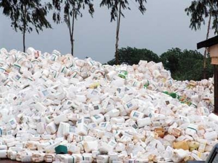 Recolhimento de embalagens de agrotóxico em Mato Grosso supera marca nacional