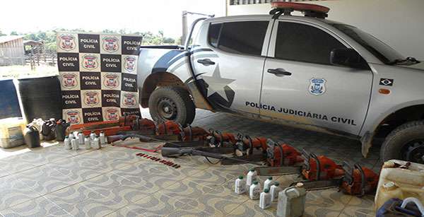 Operação integrada combate crimes ambientais em Cotriguaçu