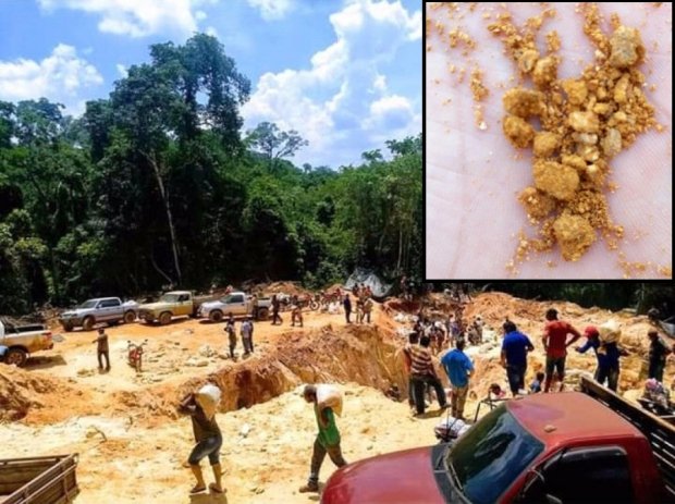 Novo garimpo é descoberto em Mato Grosso e já atrai milhares de garimpeiros