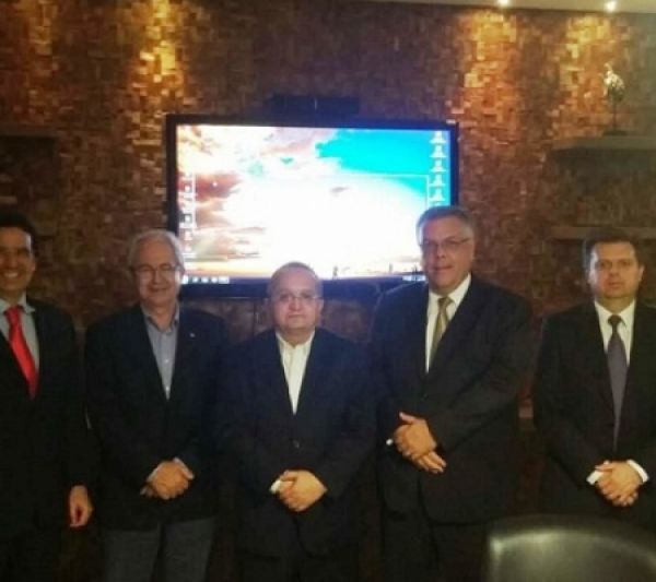 Prefeito se reúne com governador e diretoria da Votorantim para tratar sobre o Projeto Aripuanã
