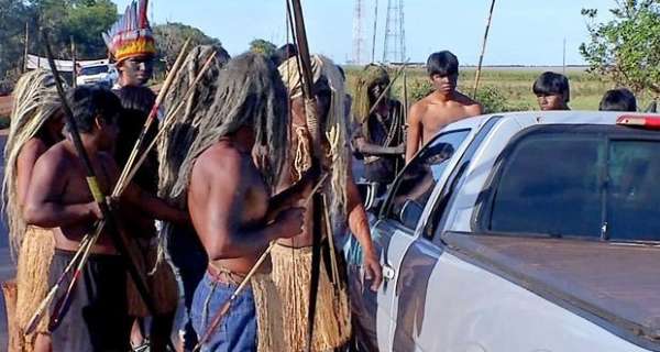 Indígenas Enawenê-Nawê X Enawenê-Nawê contra mais pontos de cobrança de pedágios na BR 174 em Juína