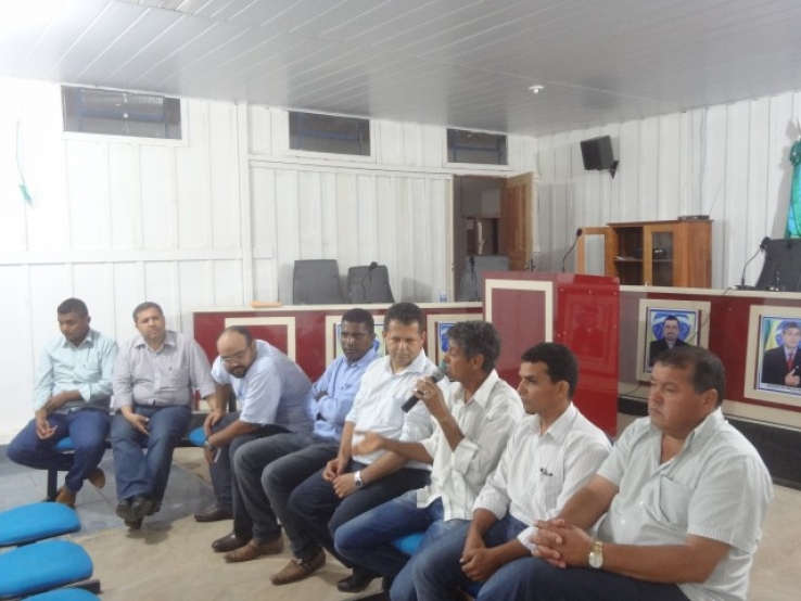 DEPUTADO VALTENIR PEREIRA VISITA OBRAS EM COLNIZA