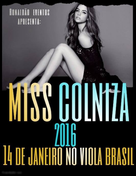 Miss Colniza 2016 acontece neste sábado em Colniza-MT