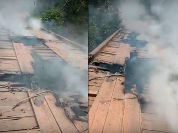 Produtores acusam índios de atear fogo em pontes e sabotar escoamento da safra