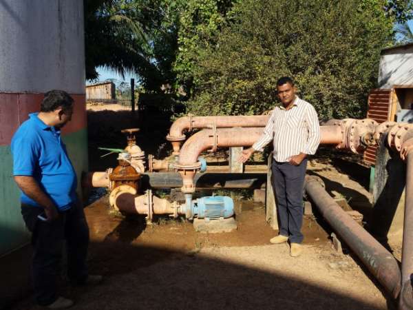 Moradores de Colniza interior de Mato Grosso vem sofrendo com a falta de abastecimento de água nas casas