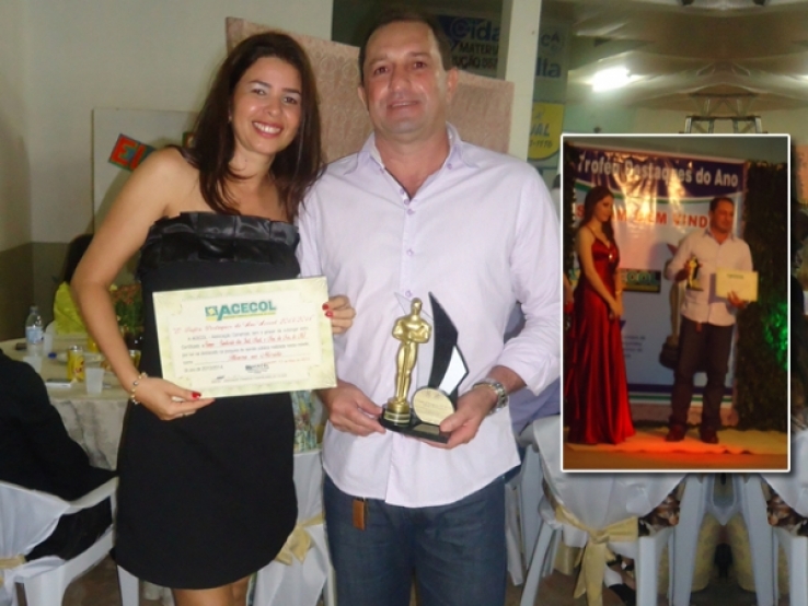 Simno recebe troféu de destaque do ano em Colniza