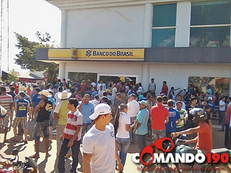 Quadrilha assalta Banco do Brasil em Machadinho e foge rumo ao Três Fronteiras