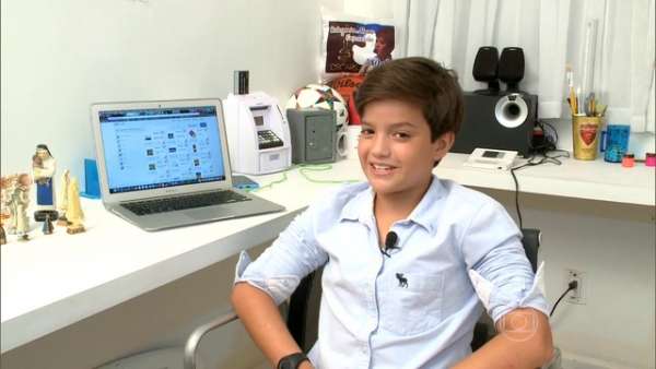Alagoano de 14 anos cria aplicativo e fatura cerca de R$ 100 mil por mês