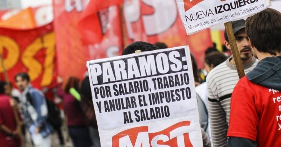 Argentina: greve geral atinge vários setores e envolve sociedade civil