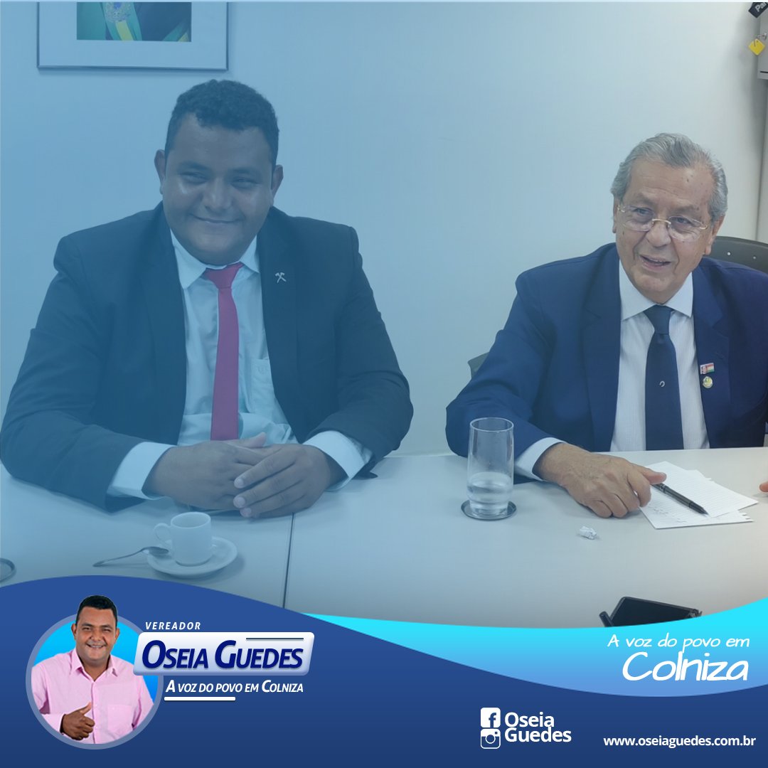 Vereador Oseia Guedes consegue mais de cinco milhões de reis em parceria com o Senador Jayme Campos
