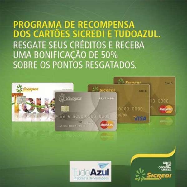 Programa de Recompensa dos Cartões Sicredi em novos parceiros