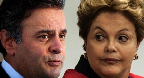 No Ibope e no Datafolha, Aécio tem 46% e Dilma, 44%