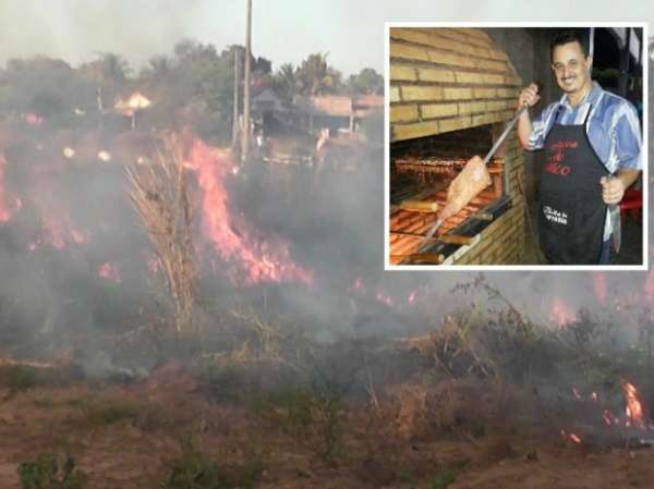 Empresário morre após inalar fumaça em incêndio em Marcelândia