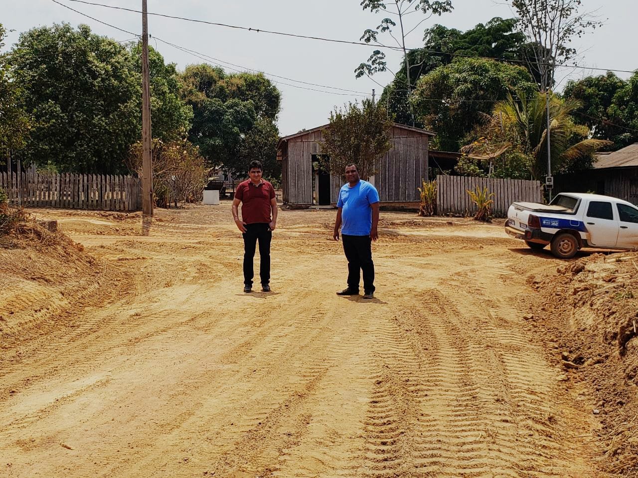 Vereador Ezequias Dedé acompanha algumas demandas no assentamento projeto sol área rural de Colniza