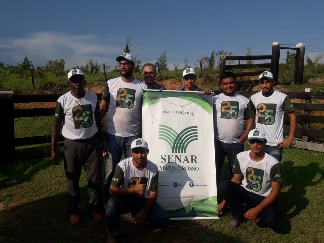 SENAR realiza curso de Inseminação Artificial em parceria com o Sindicato Rural de Colniza