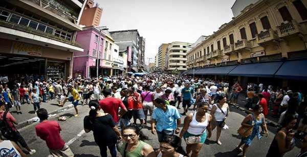 População brasileira supera os 204 milhões