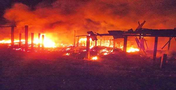 Em Colniza incêndio em serraria deixa proprietário com prejuízo de mais de R$ 1 Milhão