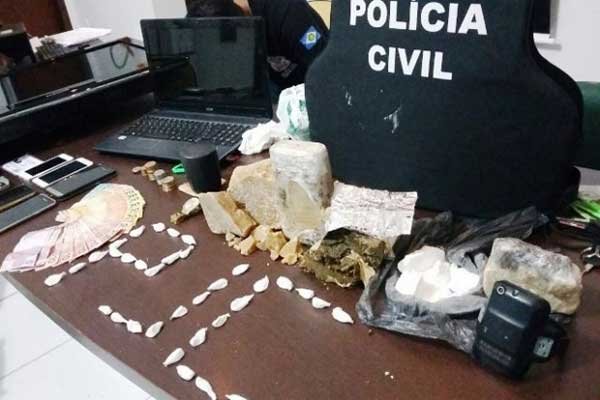 Polícia realiza maior apreensão de drogas do ano em Lucas do Rio Verde