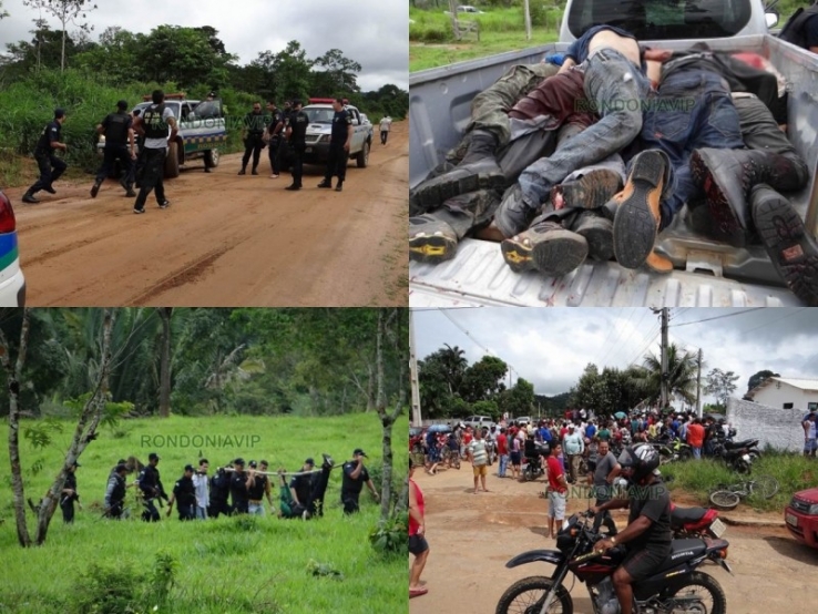 População de Campo Novo aplaude ação policial que matou oito assaltantes