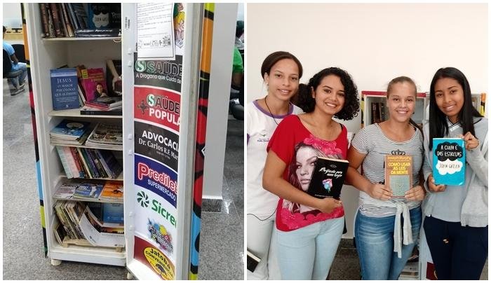 Departamento de cultura de Colniza inaugura projeto geladeira cultura de incentivo à leitura