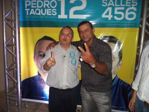 Vereador de Colniza participa de encontro em Cuiabá com Candidato Pedro Taques