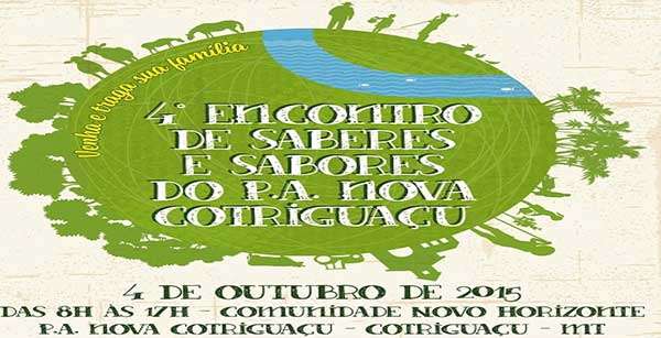 4º Encontro de Saberes e Sabores de Cotriguaçu, MT, já tem data definida: 4 de outubro