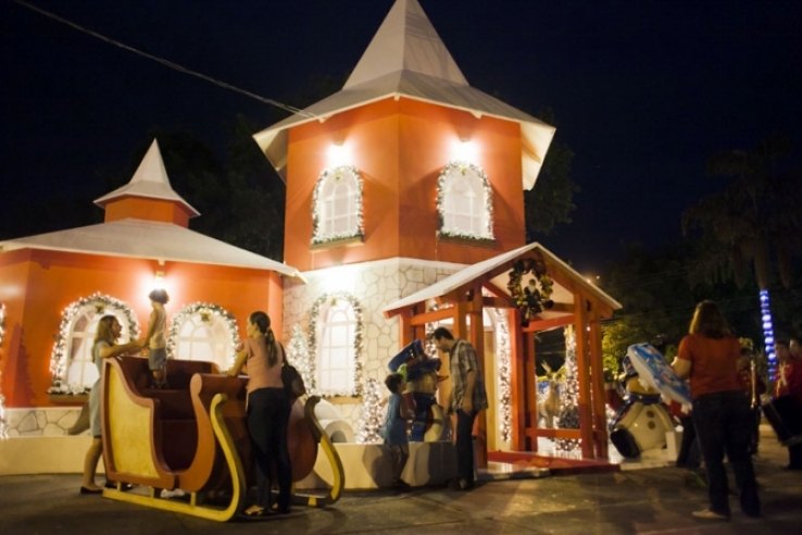 Casa do Papai Noel,Visitas serão encerradas neste domingo em Cuiabá