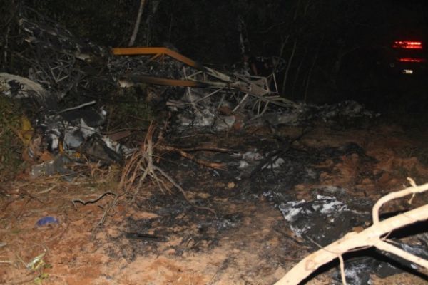 MT: Piloto morre após aeronave cair e pegar fogo