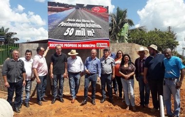 Prefeitura de Juína lança obras para pavimentação asfáltica de 50.000.00 metros quadrados