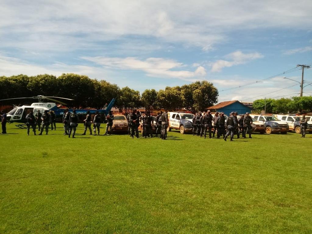 Doze pessoas são presas durante operação no município de Colniza