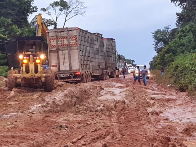 Governo diz que obras na MT-170 entre Castanheira e Colniza começam após período de chuvas