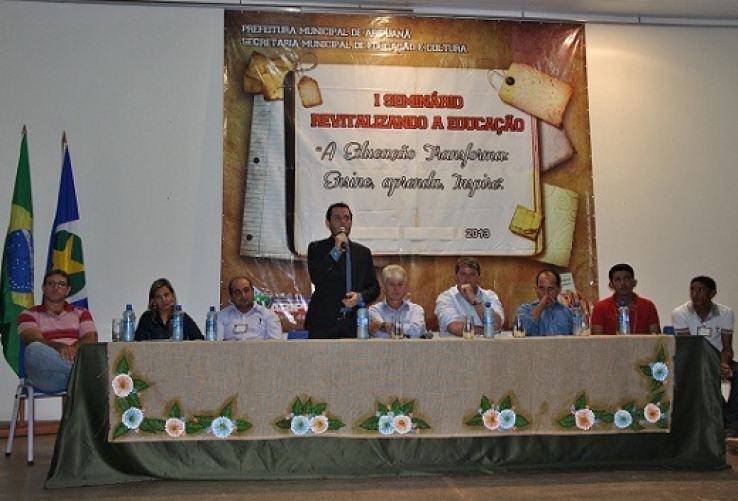 Em Aripuanã seminário realizado pela Secretaria Municipal de Educação e Cultura debate educação no campo