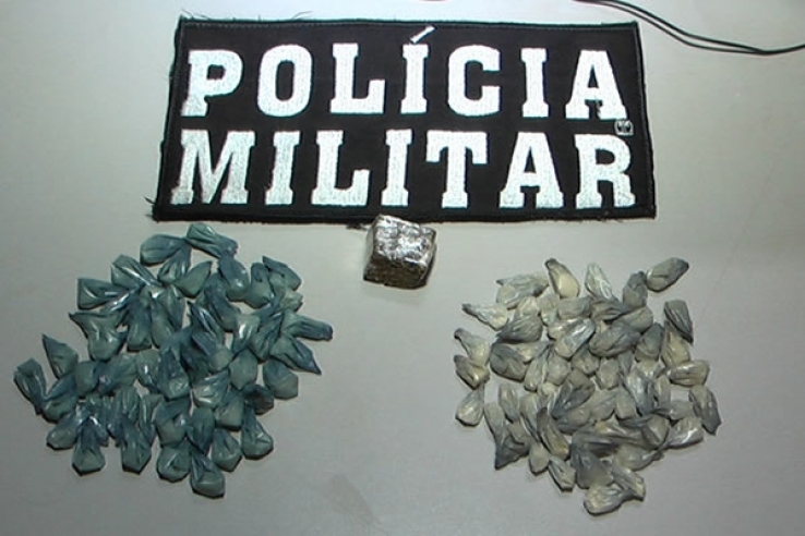 POLÍCIA MILITAR DESARTICULA PONTO DE TRÁFICO DE DROGAS EM CONSELVAN