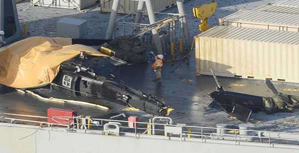 Queda de helicóptero militar dos EUA no Japão deixa ao menos 6 feridos