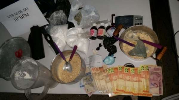 Comerciante é preso por manter laboratório de drogas em VG