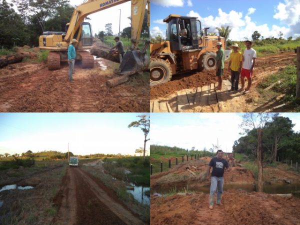 Vereador Mirão acompanha de perto os trabalhos realizados na área rural do município
