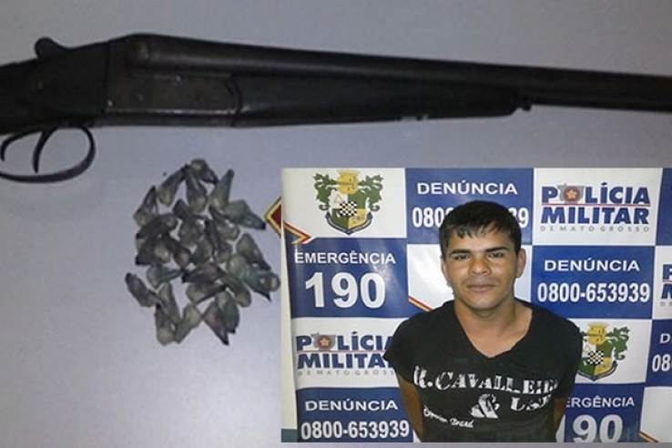 Em Guariba homem é preso por tráfico de drogas