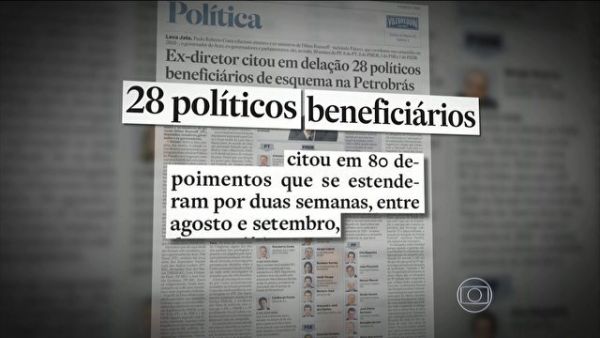 Ex-diretor da Petrobras citou nomes de 28 políticos em delação, diz jornal