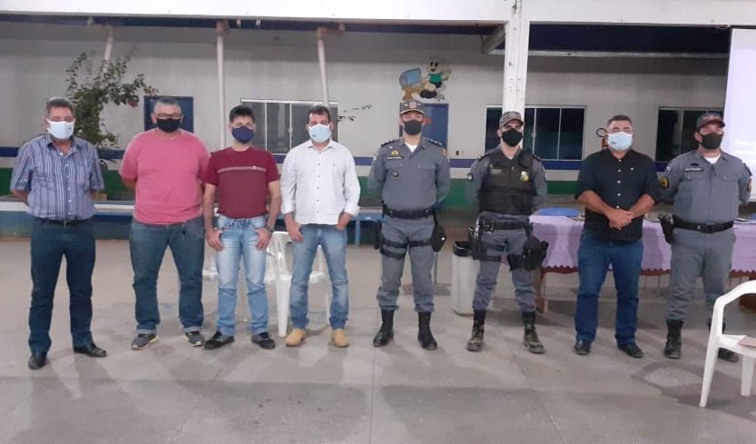 SIMNO e Autoridades da Polícia Militar se reúnem em Colniza