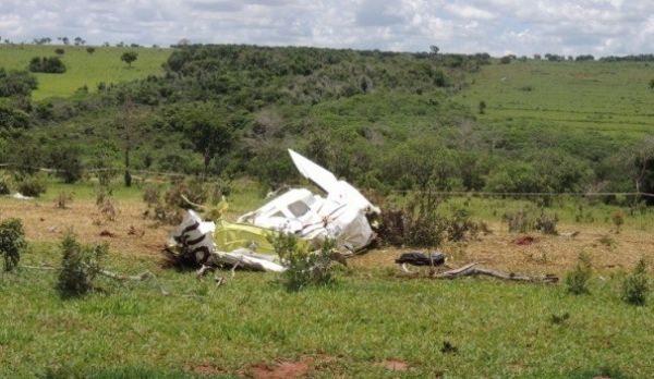 Queda de aeronave mata piloto e advogado em Mato Grosso do Sul